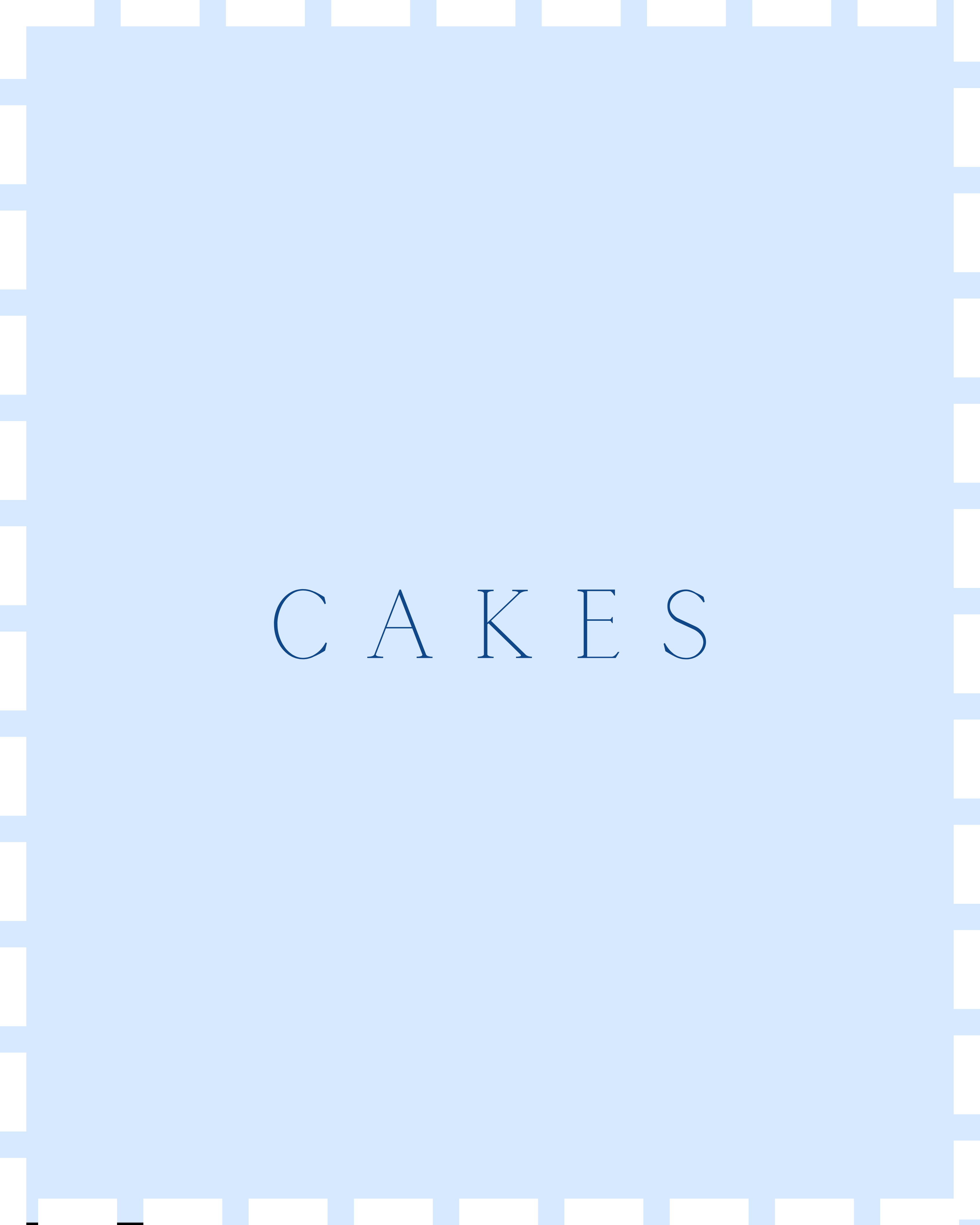 Cakes